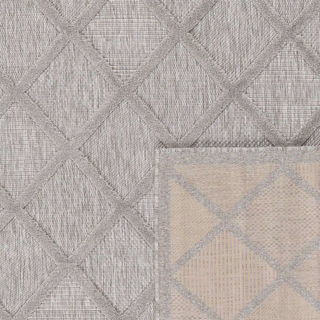 Santorini - Indoor/Outdoor Rug - Polypropylene - Gray