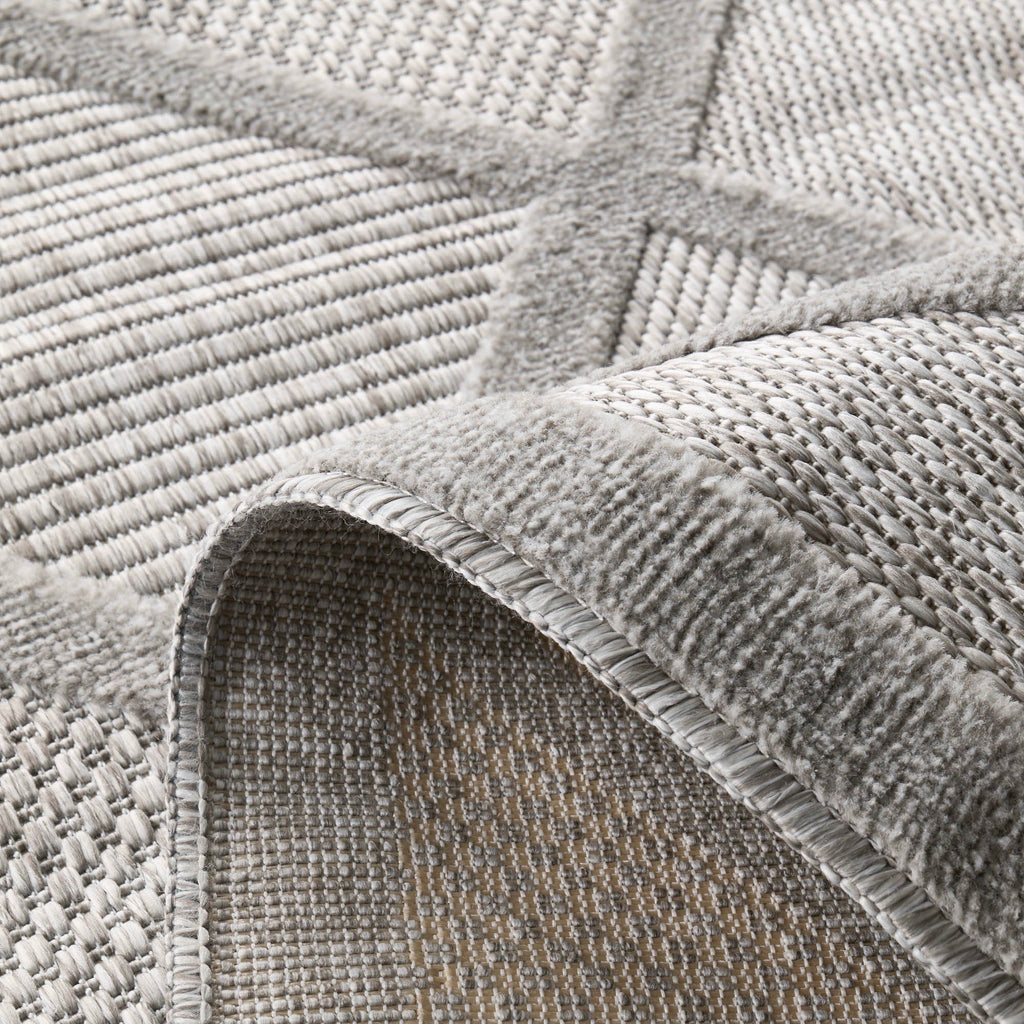 Santorini - Indoor/Outdoor Rug - Polypropylene - Gray
