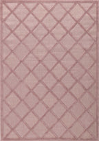 Santorini - Alfombra Interior/Exterior - Polipropileno - Rosa