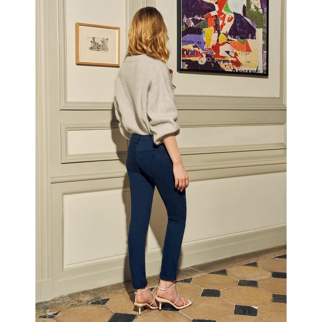 Pantalon Chino Pantalon Chino Sandy 2 Basic - Dark Navy - Femme