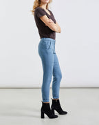 Pantalón chino Sandy 2 Basic - Azul tormenta - Mujer