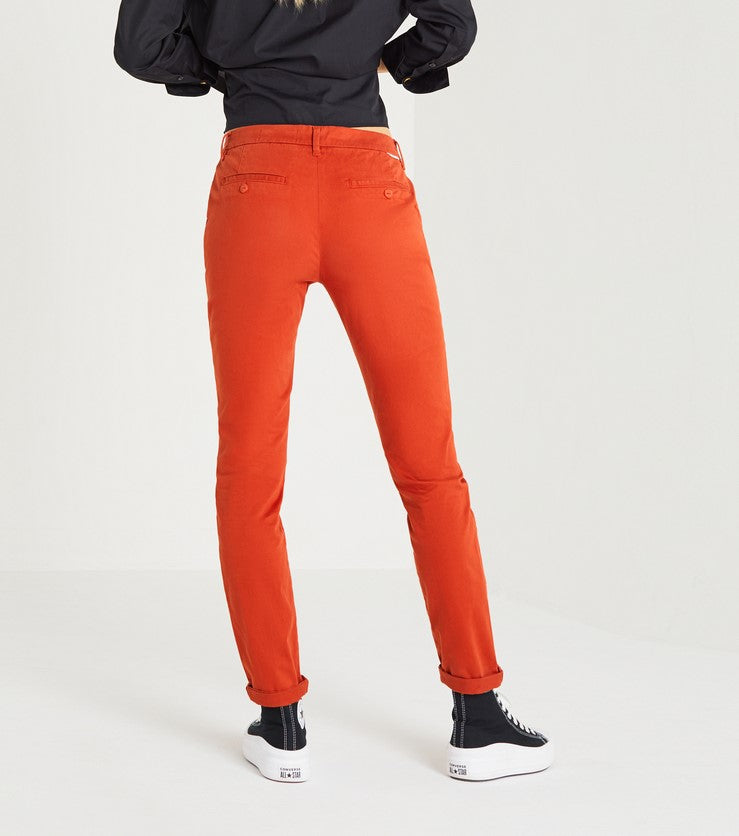 Jean Pantalon Chino Sandy 2 Basic H23 - Red Clay - Femme