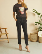 Pantalon Chino Sandy 2 Basic - Black - Femme