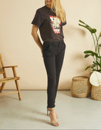 Pantalon Chino Sandy 2 Basic - Black - Femme