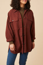 Camisa Saniou - Cacao