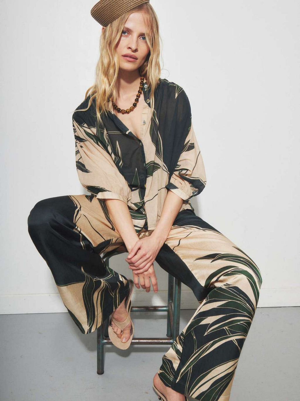 Pantalón Sanok - Estampado Geo