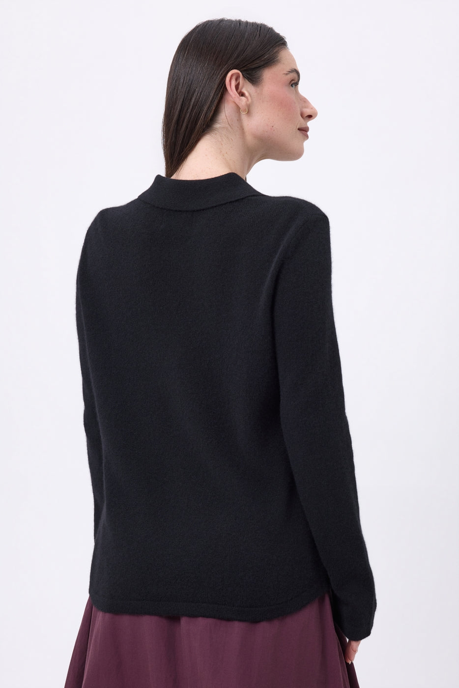 Chemise À Franges Devant Santa - Noir - Femme