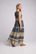 Long Sleeveless Dress - Black