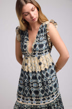Long Sleeveless Dress - Black