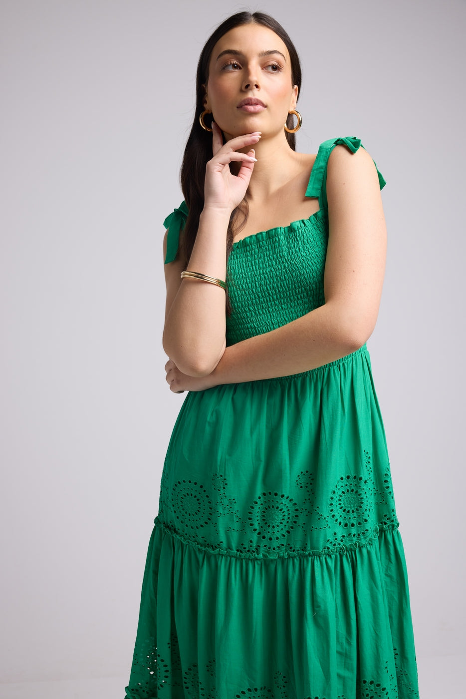 Robe Longue - Sasha - Vert