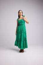 Robe Longue - Sasha - Vert