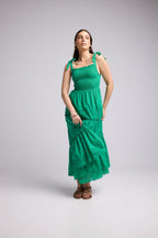 Robe Longue - Sasha - Vert