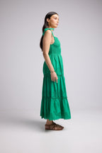 Robe Longue - Sasha - Vert