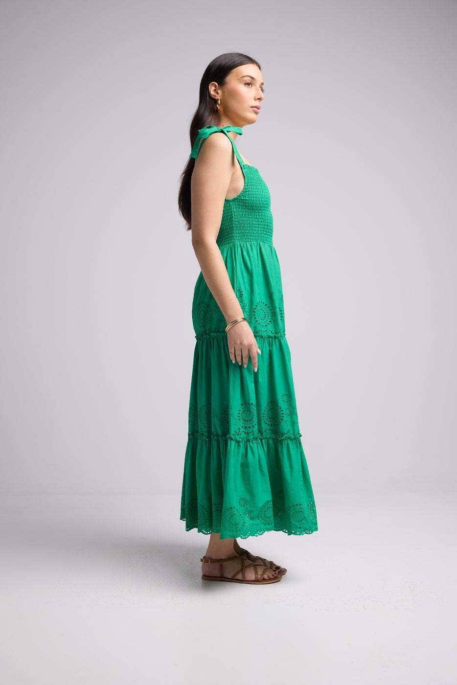 Robe Longue - Sasha - Vert