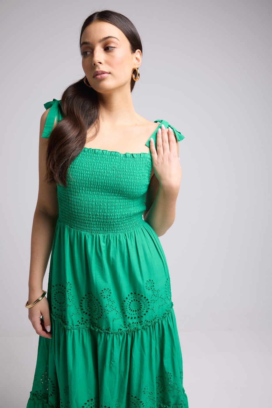 Robe Longue - Sasha - Vert