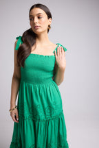 Robe Longue - Sasha - Vert