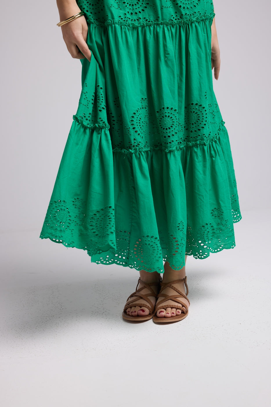 Robe Longue - Sasha - Vert