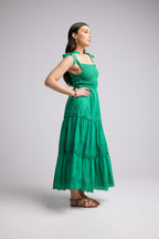 Robe Longue - Sasha - Vert