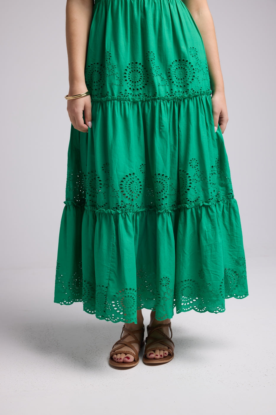 Robe Longue - Sasha - Vert