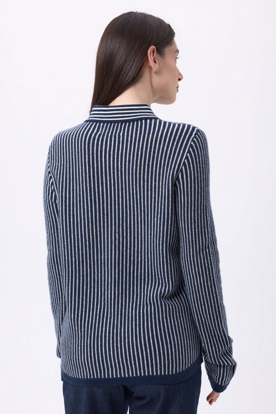 Chemise À Rayure Sassy - Bleu Marine Blanc - Femme