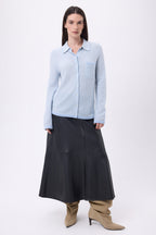 Chemise À Rayure Sassy - Bleu Ciel Blanc - Femme