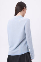 Chemise À Rayure Sassy - Bleu Ciel Blanc - Femme