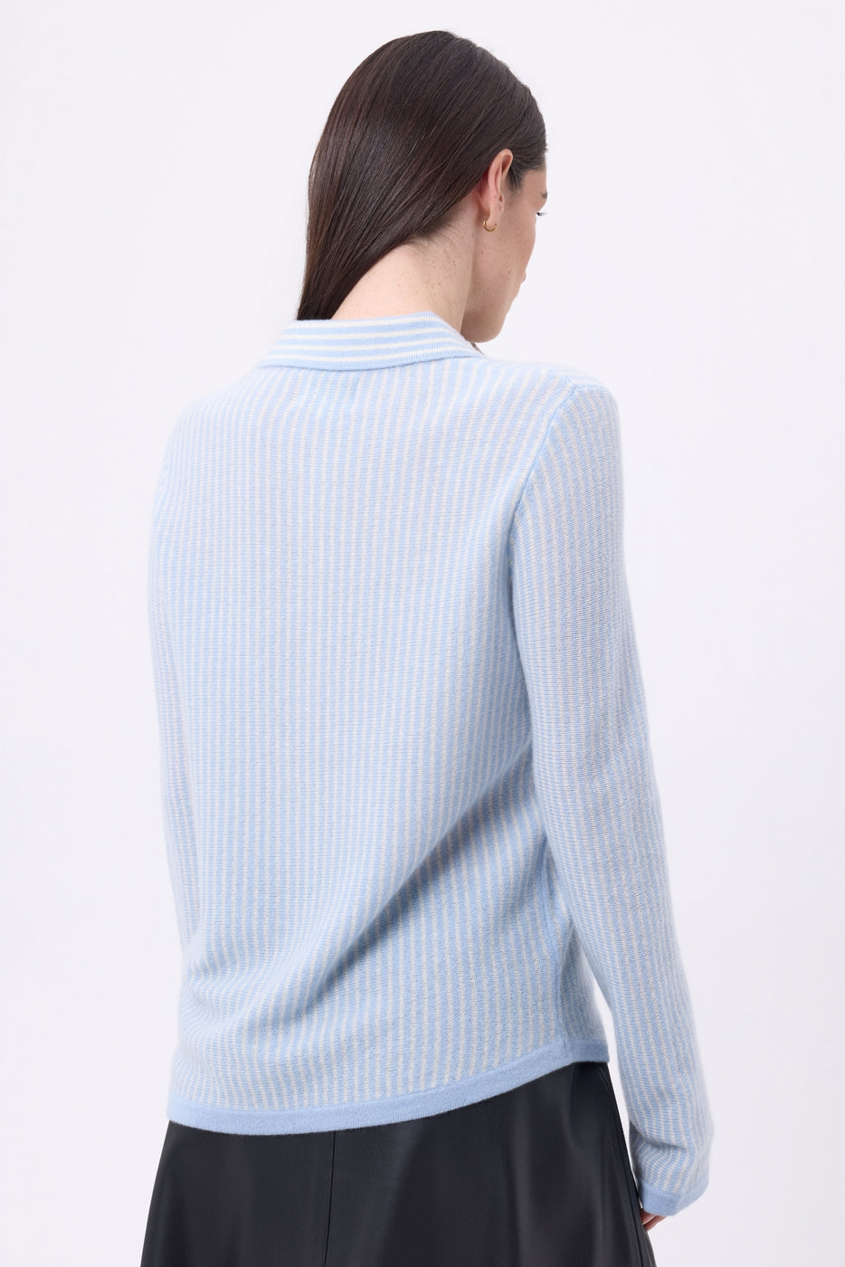 Chemise À Rayure Sassy - Bleu Ciel Blanc - Femme