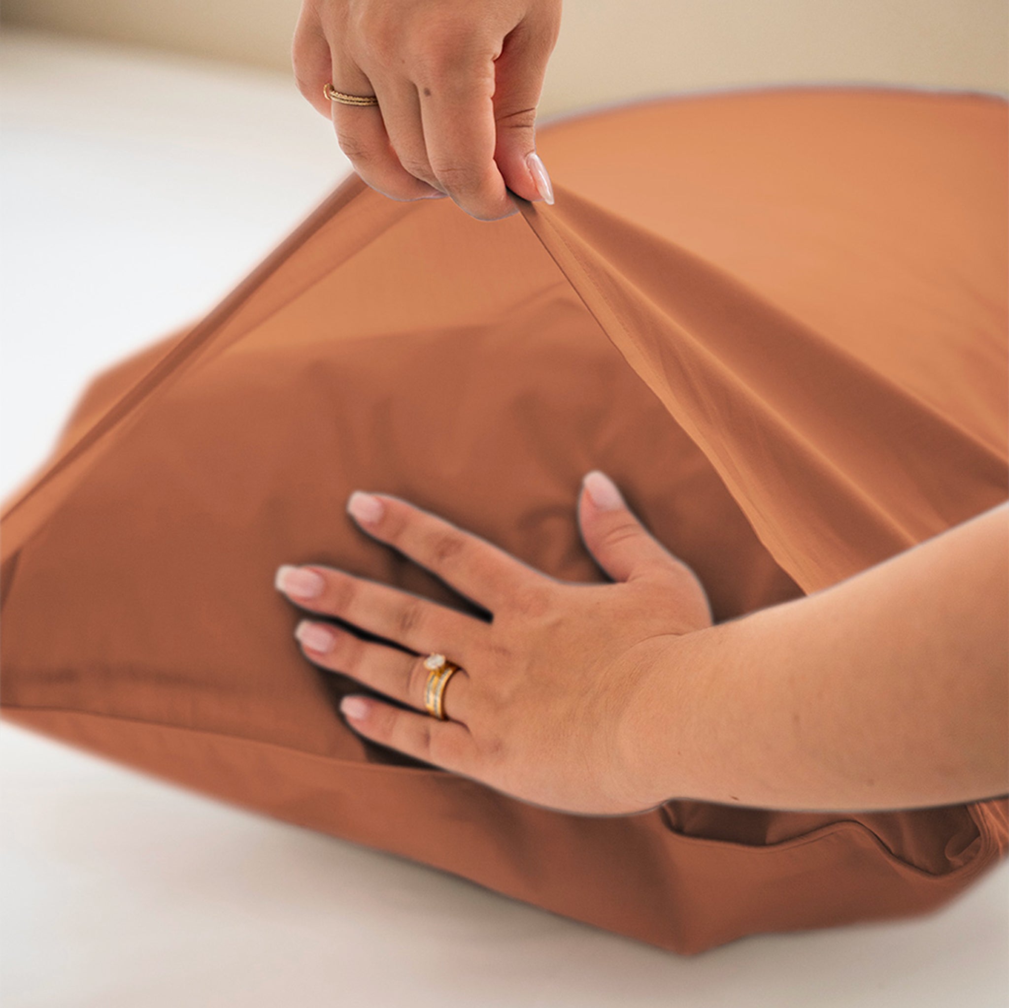 Pillowcase - Cotton Satin X2 - 4 Colours of Your Choice