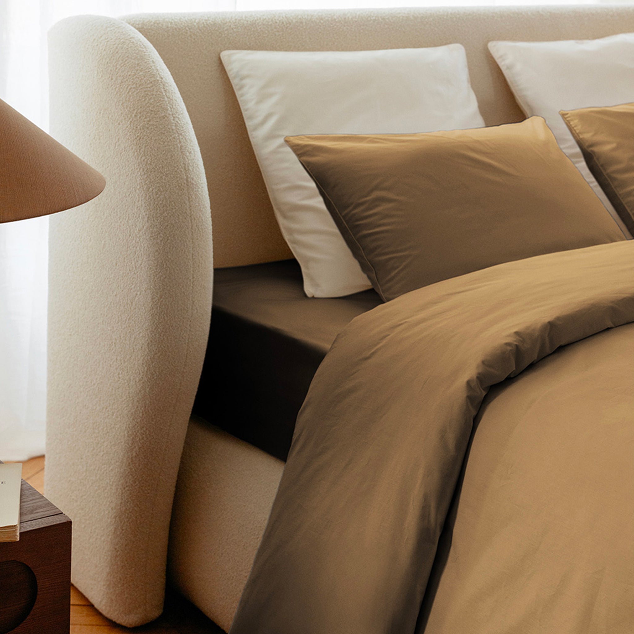 Pillowcase - Cotton Satin X2 - 4 Colours of Your Choice