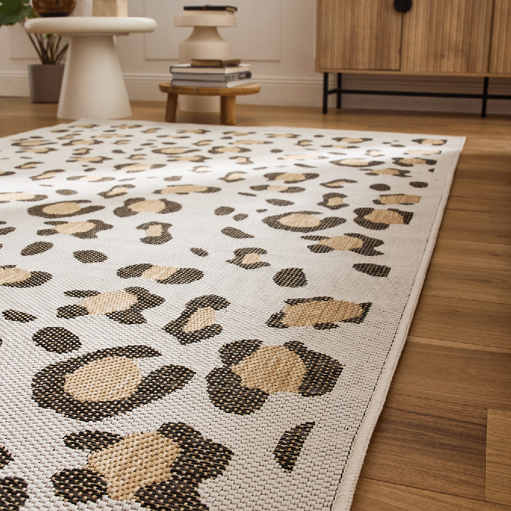 Savanna - Tapis D'Intérieur/Extérieur - Polypropylene - Beige