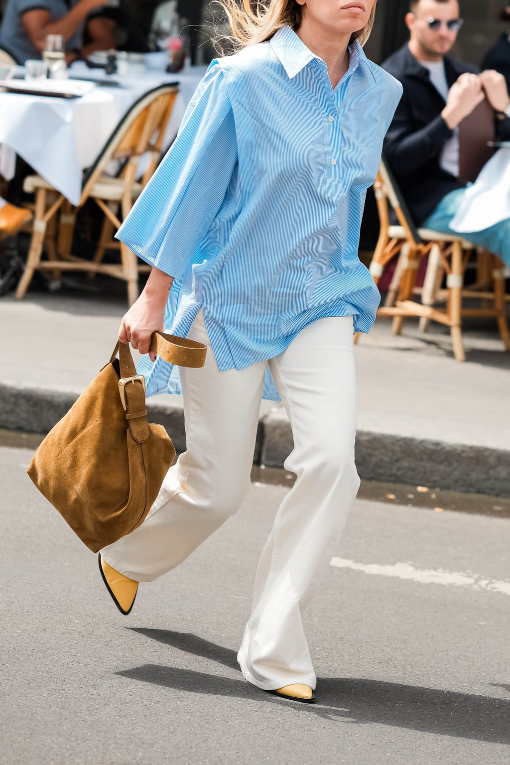Margaux Lonnberg - Chemise Lola Blue Stripes