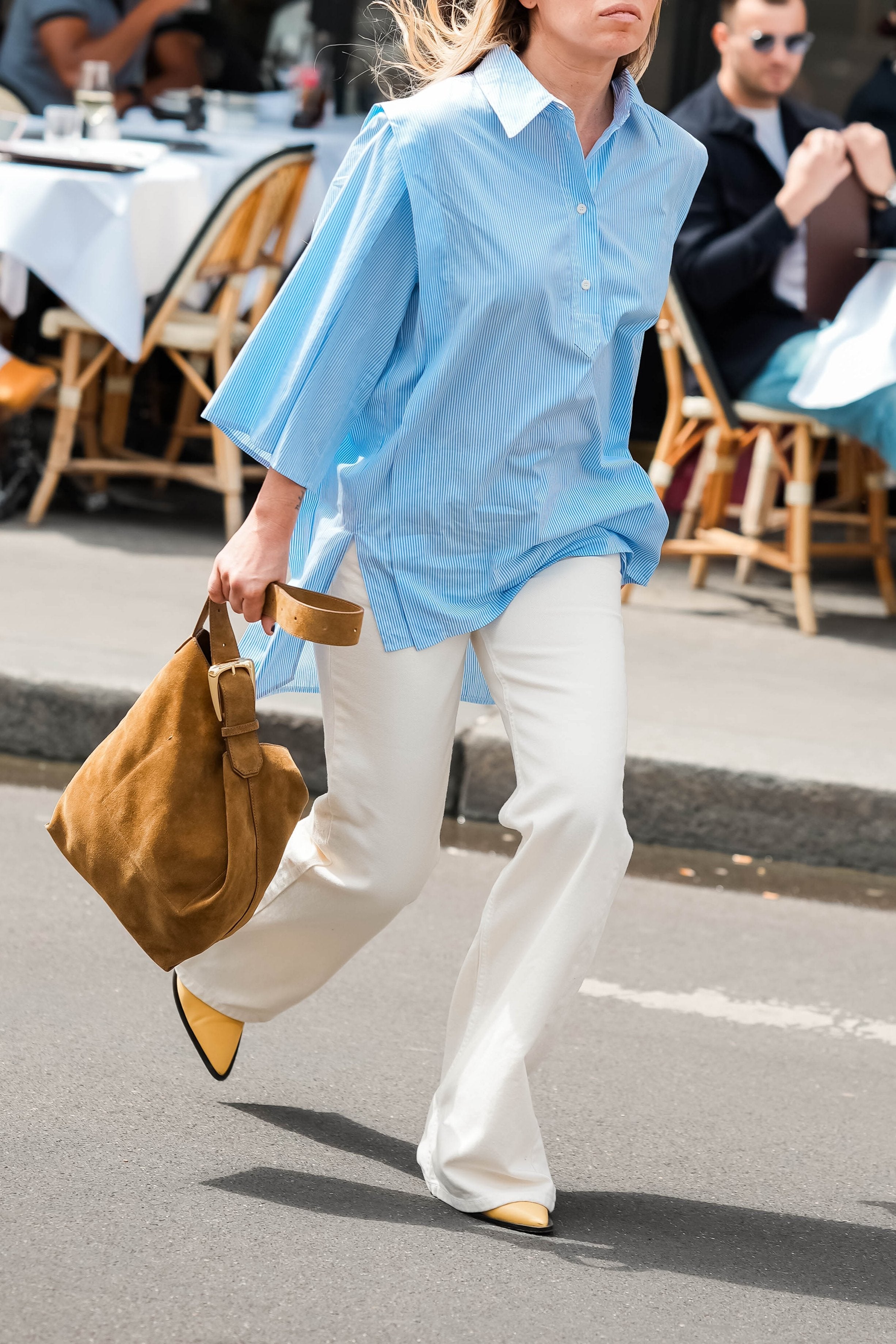 Margaux Lonnberg - Chemise Lola Blue Stripes