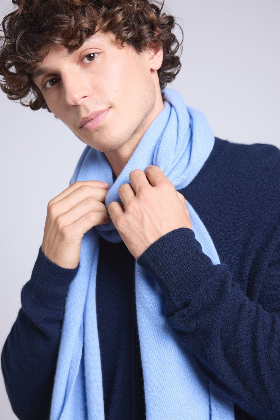 Echarpe Etole Unisexe Scarf - Bleu Ciel - Mixte