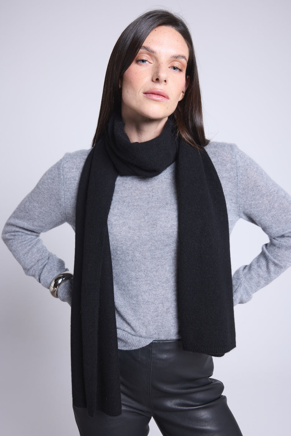 Echarpe Etole Unisexe Scarf - Noir - Mixte