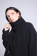 Bufanda estola unisex Lurex Scarf - negro dorado - mixto