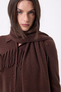Bufanda Estola - Marrón Chocolate - Unisex