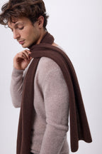 Bufanda Estola - Marrón Chocolate - Unisex