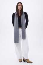 Echarpe Etole - Gris Fonce - Mixte