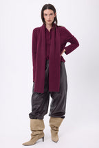 Bufanda estola - Color vino - Unisex