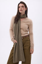 Echarpe Etole - Khaki Chine - Mixte
