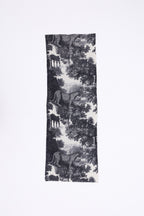 Echarpe Printée Jungle Tj - Noir Blanc - Mixte