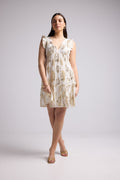 Short Dress - Scarlet Court - White