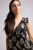 Short Dress - Scarlet Court - Black