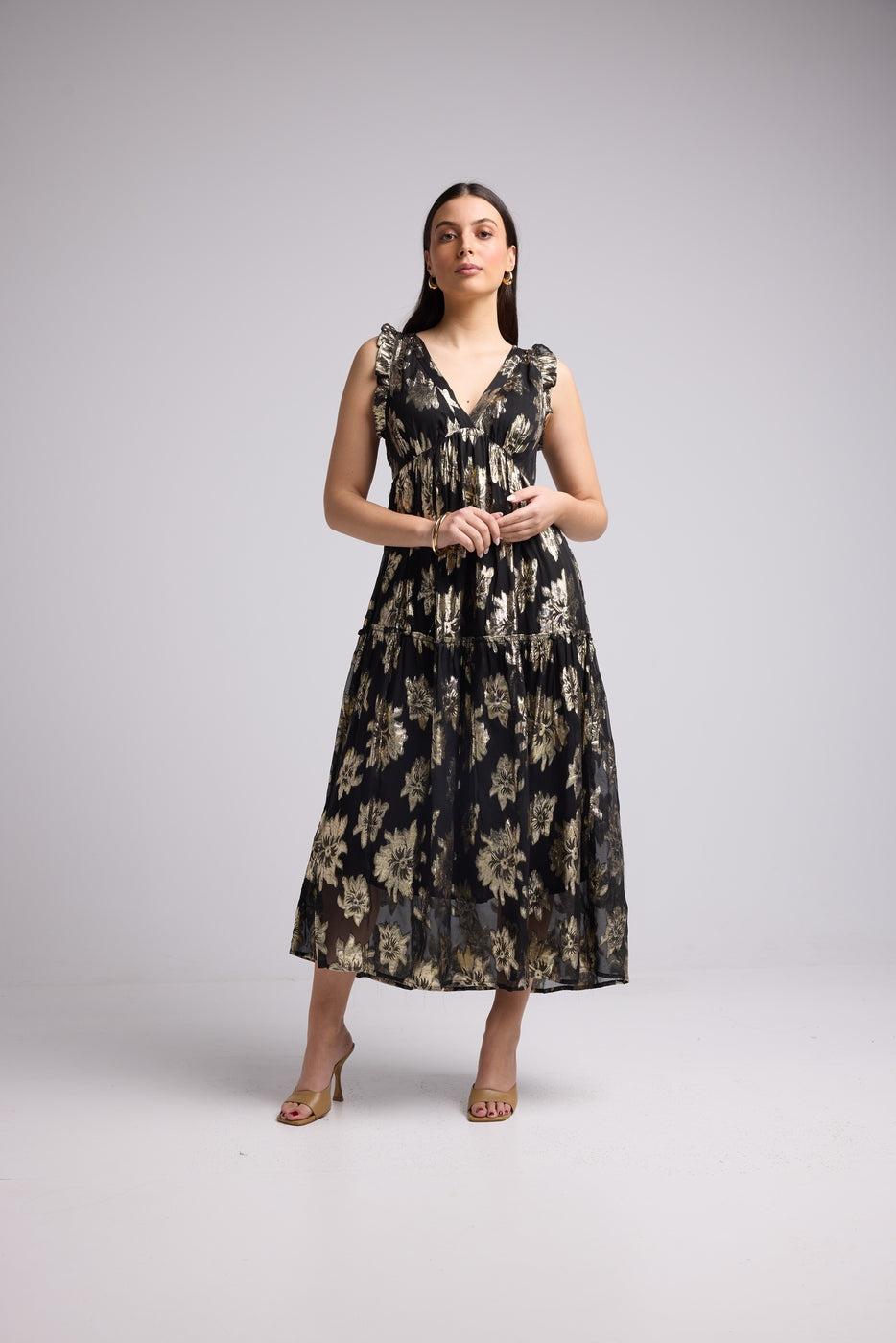 Long Dress - Scarlet Long - Black