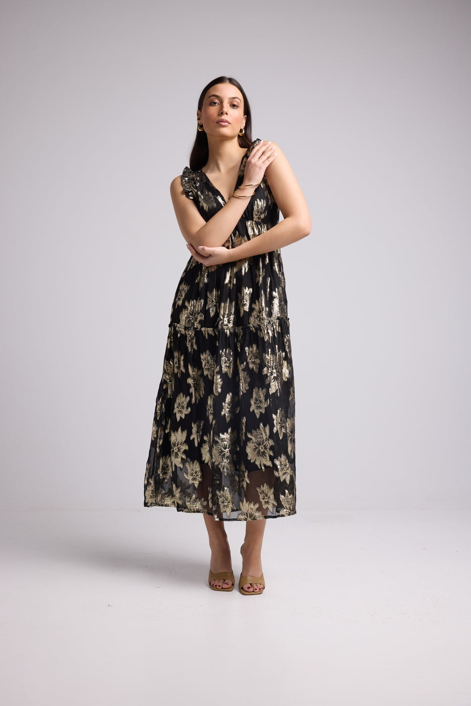 Long Dress - Scarlet Long - Black