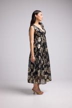 Long Dress - Scarlet Long - Black