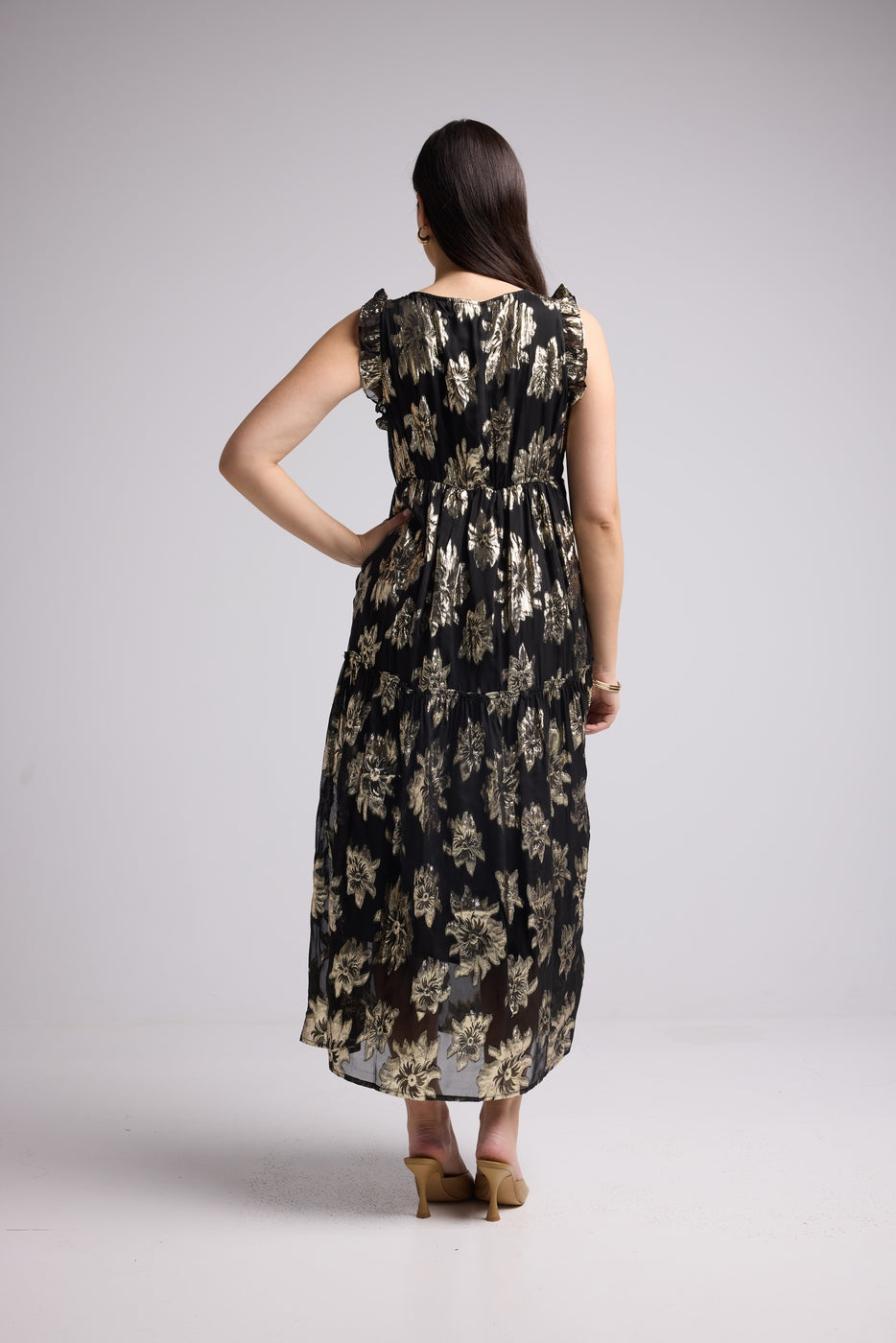 Long Dress - Scarlet Long - Black