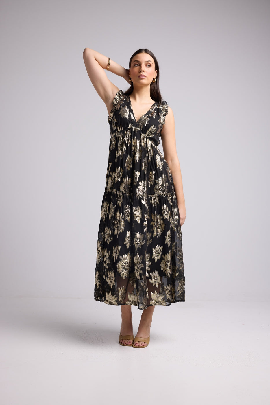 Long Dress - Scarlet Long - Black