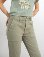 Scarlett Boy Pants - Thyme - Women