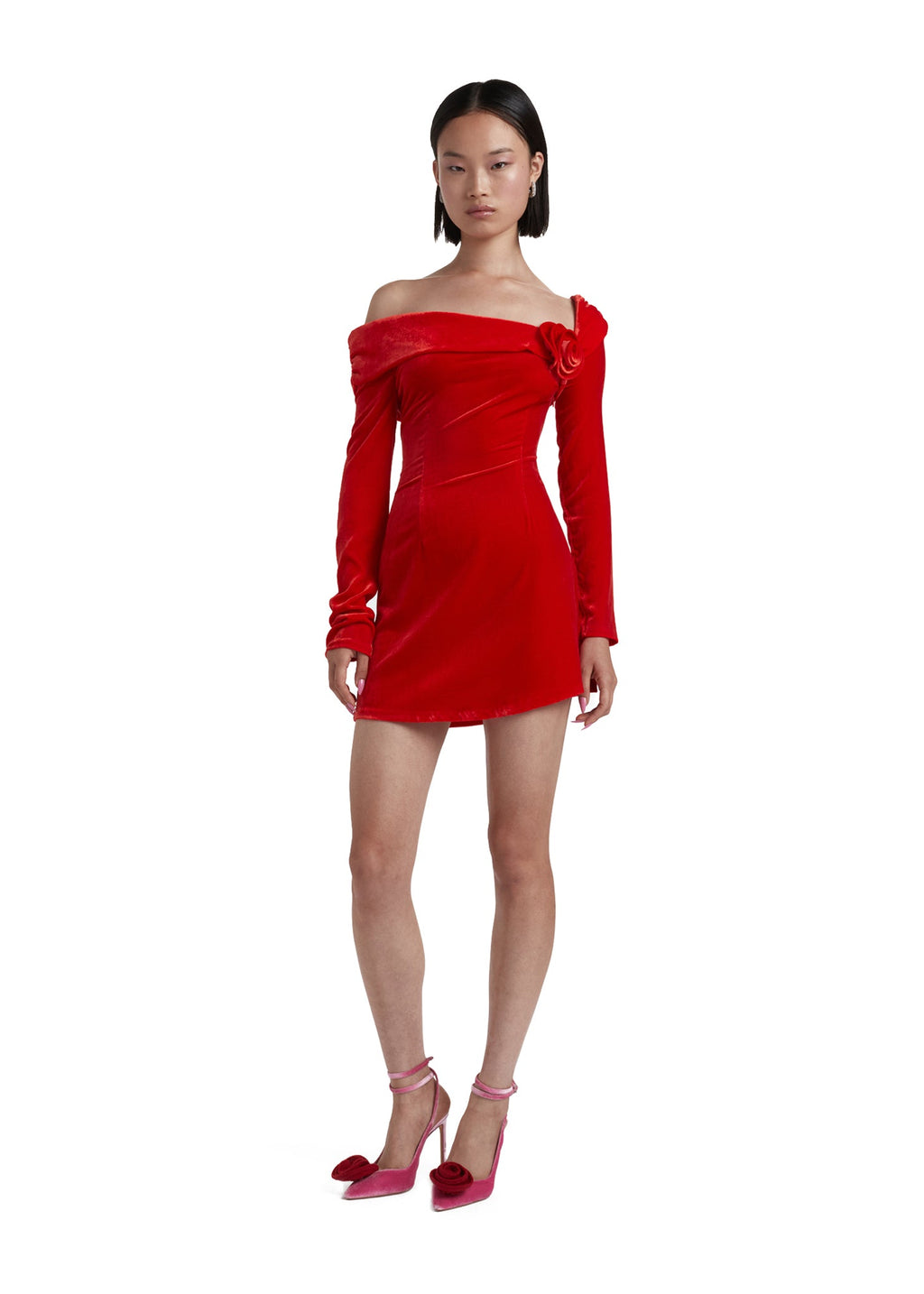 vestido escarlata